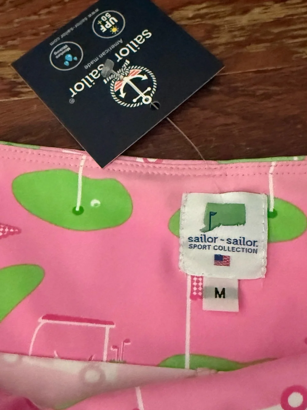 Sailor Sailor Pink Golf Life swing skort NEW